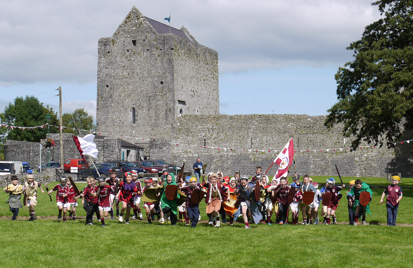 All-Ireland Hurling Final 'Up for the Match' from Athenry Slide background